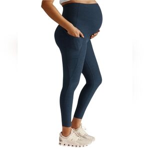 Maternity Blue Leggings
